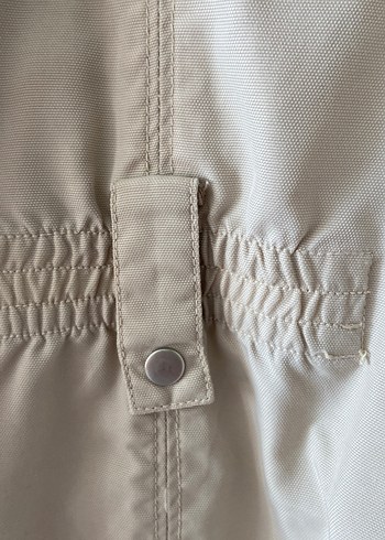 Bej çift Fermuarlı Kadın Ceket - Görsel 8