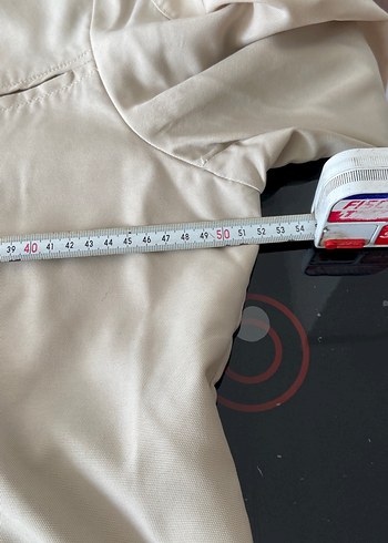 Bej çift Fermuarlı Kadın Ceket - Görsel 11