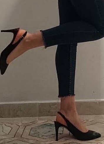 Trendyol Shoes sivri burun ince topuklu ayakkabı 