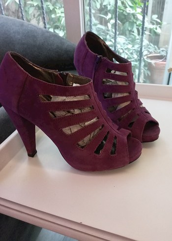 Steve Madden steve madden Mor Süet Topuklu Kadın Abiye Ayakkabı