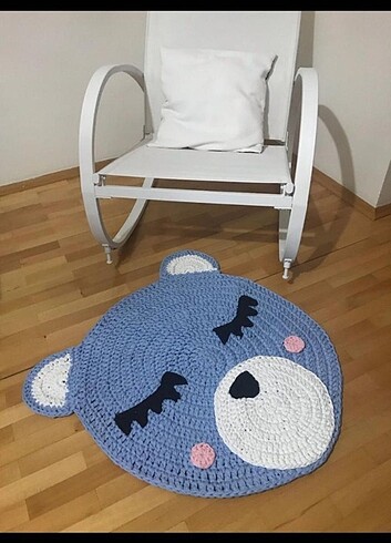 Bebek odası dekoratif halı 