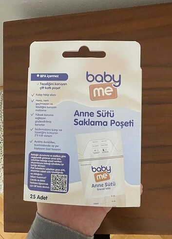 universal Beden Baby me anne sütü saklama poşeti 