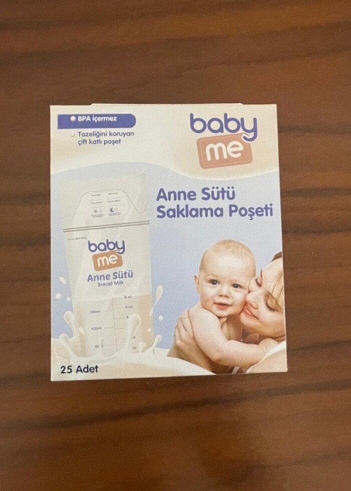 Baby me anne sütü saklama poşeti  - Görsel 4