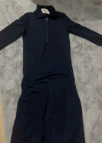 Önü fermuarlı tunik-elbise - Görsel 2