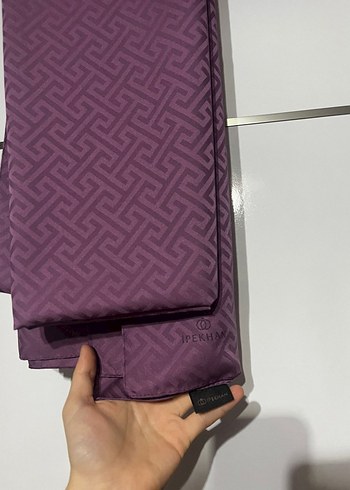 Mor Drapeli Kadın Şal - Görsel 2