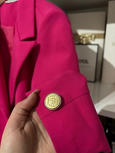 Pembe blazer - Görsel 9