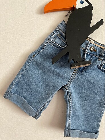 Koton Kids Jean esnek beli lastikli şort