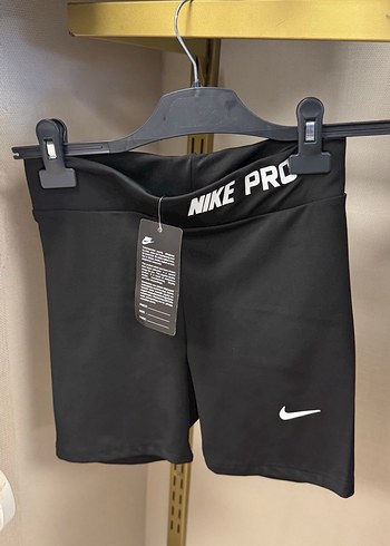 Nike Pro Siyah Mini Spor Şort - Görsel 2