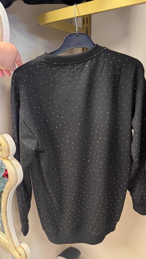 Guess Taşlı Kadın Sweatshirt - Görsel 2