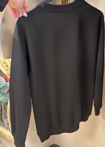 Siyah Taşlı Guess Kadın Sweatshirt - Görsel 2