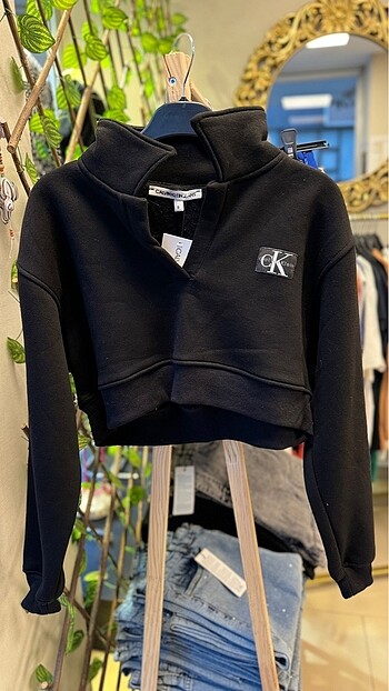 Calvin Klein Kısa Sweat