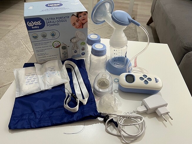 Şarjlı göğüs pompası portatif wee baby