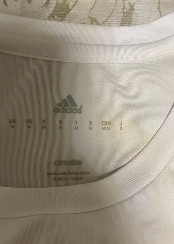 Adidas Tişört M beden sıfır ayarında - Görsel 4