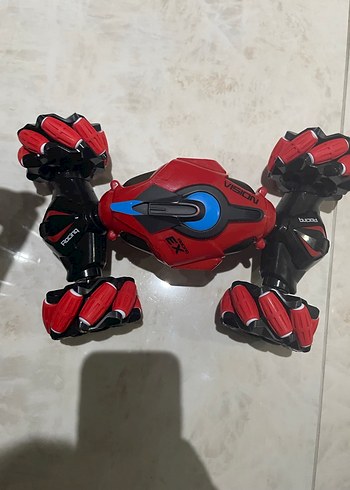 Kırmızı Esnek Oyuncak Araba - Görsel 5