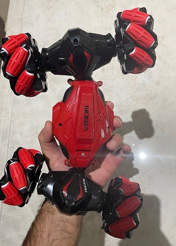 Kırmızı Esnek Oyuncak Araba - Görsel 4