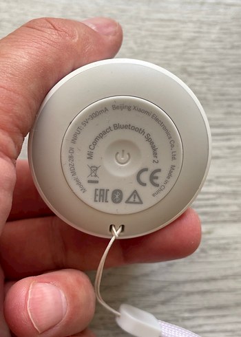 Beyaz Xiaomi Bluetooth Hoparlör sıfır sayılır - Görsel 5