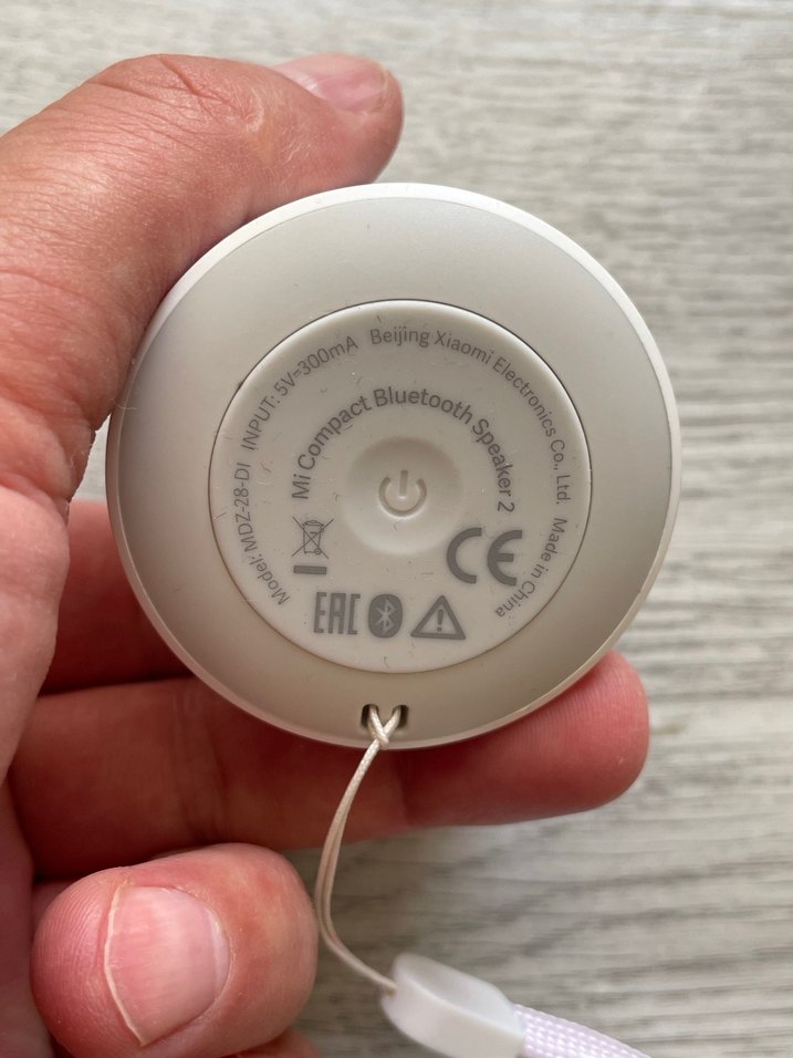 Beyaz Xiaomi Bluetooth Hoparlör sıfır sayılır - Görsel 5