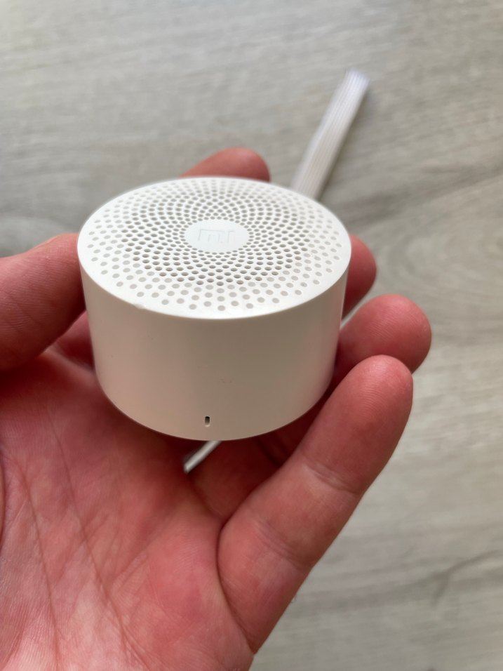 Beyaz Xiaomi Bluetooth Hoparlör sıfır sayılır - Görsel 2