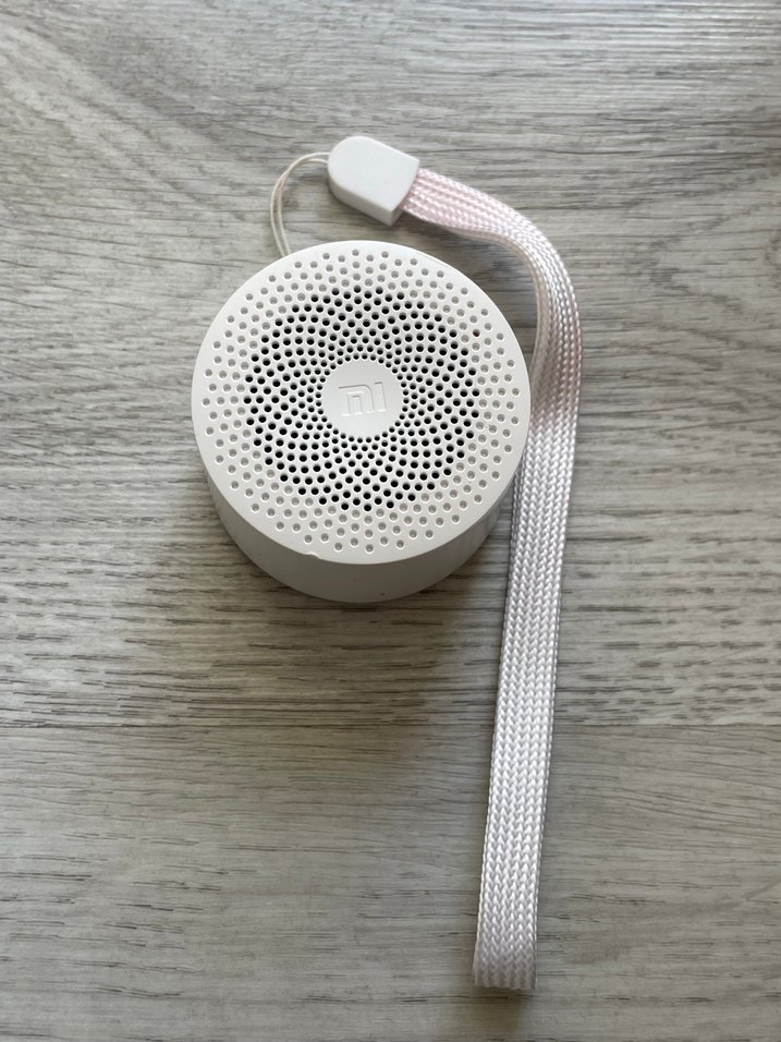 Beyaz Xiaomi Bluetooth Hoparlör sıfır sayılır - Görsel 4