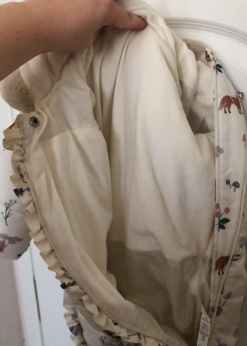 Bebek Kız Beyaz Desenli Tulum londradan geldi orjinal George - Görsel 6