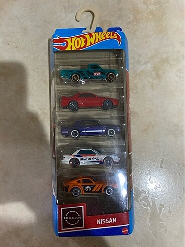 HOT WHEELS NİSSAN 5li SET