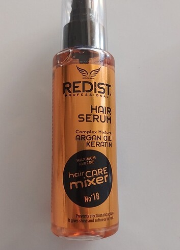 Saç serumu redist professional hair serum argan ve keratin