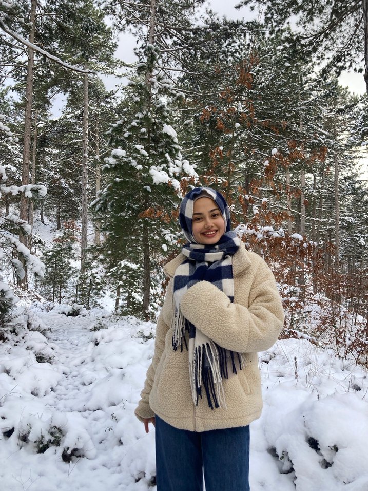 Rahat Kışlık peluş Kadın Ceket - Görsel 2