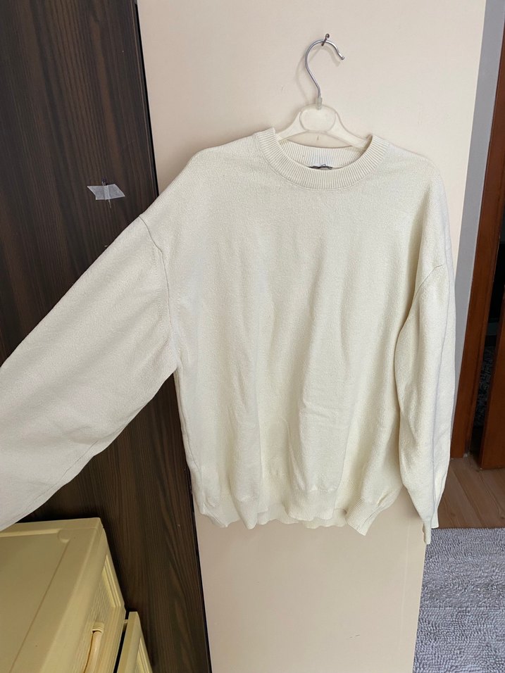 Kadın Uzun Kollu Kazak - Görsel 2