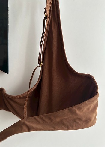Kahverengi Minimalist bikini - Görsel 7