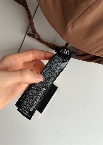 Kahverengi Minimalist bikini - Görsel 3