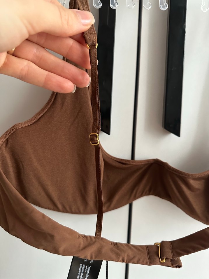 Kahverengi Minimalist bikini - Görsel 5