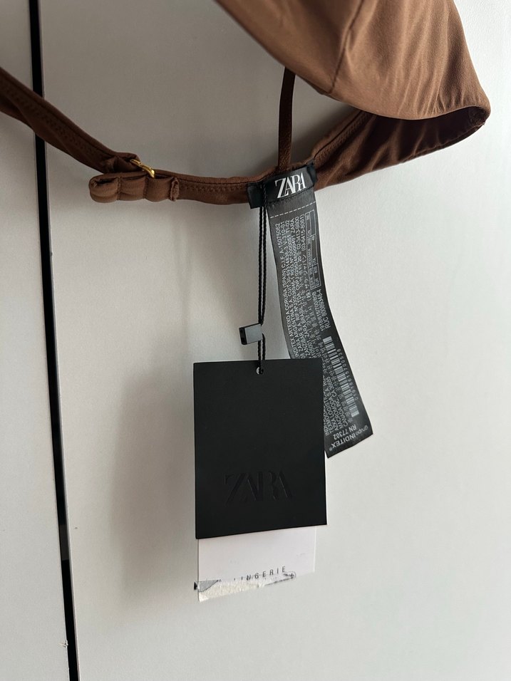 Kahverengi Minimalist bikini - Görsel 2