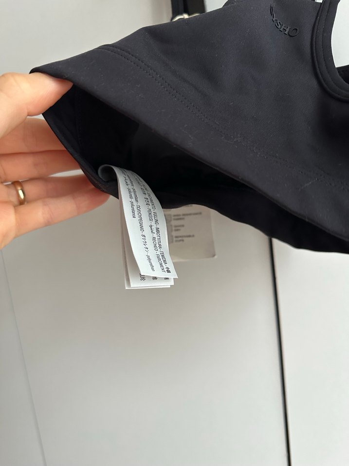 Oysho Siyah sporcu sütyen - Görsel 3