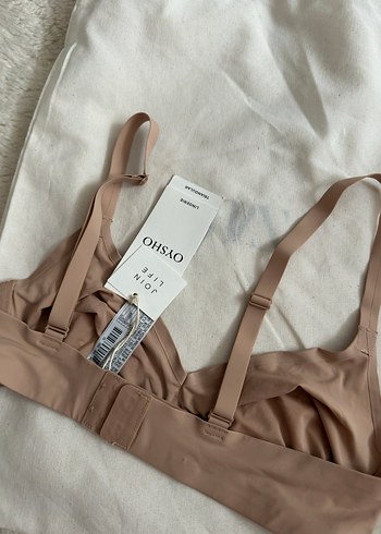 Bej Minimalist Midi Sütyen - Görsel 4