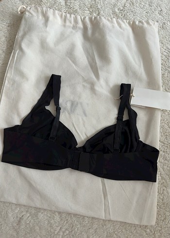 Siyah Minimalist Midi Sütyen - Görsel 4