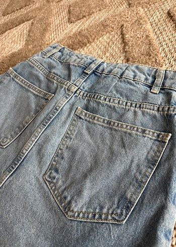 34 Beden Denim Mini Etek