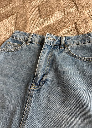 Trendyol & Milla Denim Mini Etek
