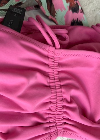 Trendyol & Milla Pembe Bağcıklı Mini Bikini Takımı