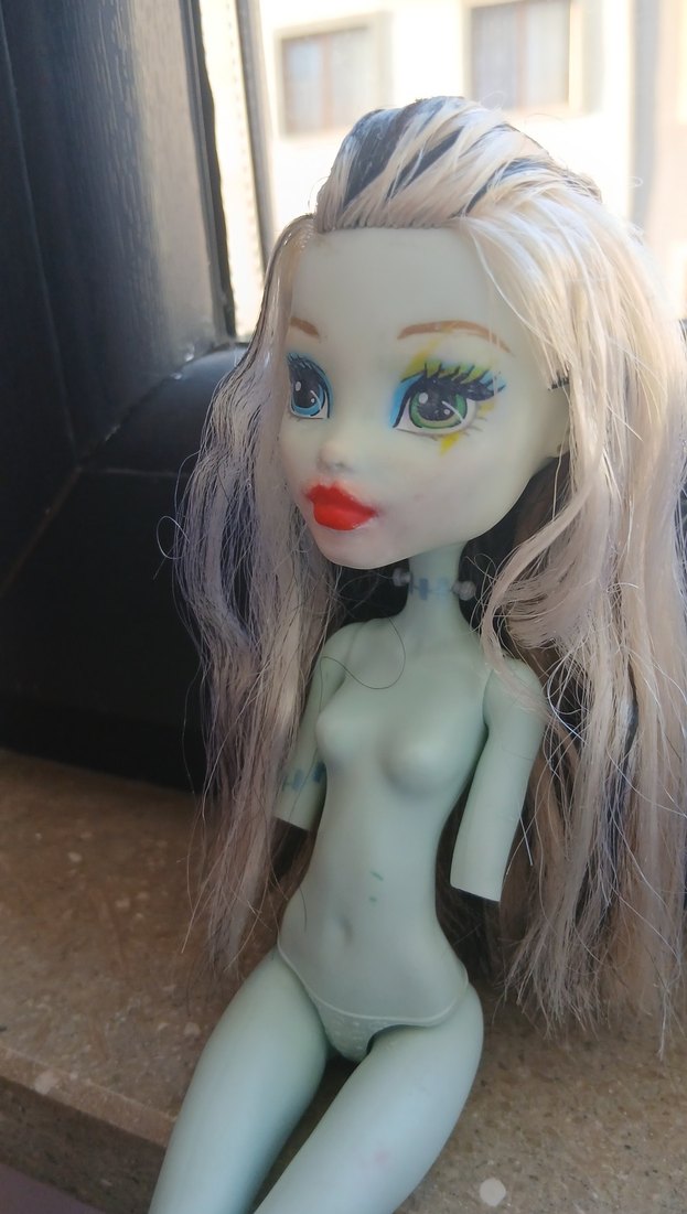 monster high frankie bebek - Görsel 4