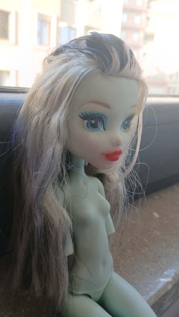 monster high frankie bebek - Görsel 5