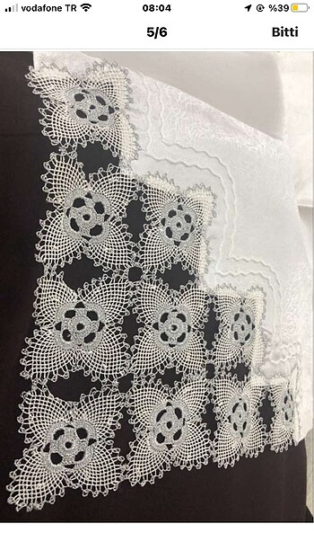İğne oyası bohça