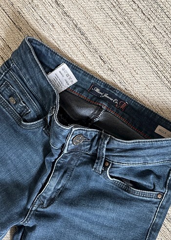 MAVİ İspanyol Paça Pantolon - Görsel 3