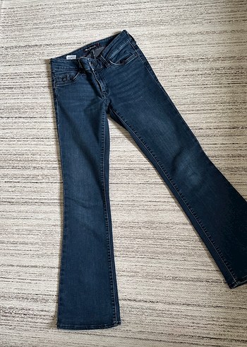 MAVİ İspanyol Paça Pantolon - Görsel 2