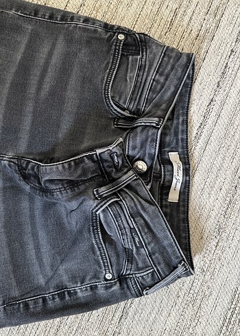 MAVİ Gri Kadın Kot Pantolon, Mom jean - Görsel 3