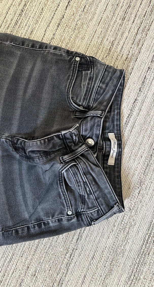 MAVİ Gri Kadın Kot Pantolon, Mom jean - Görsel 3