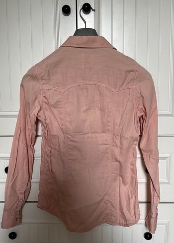 Somon Rengi Kadın Gömlek - Görsel 2