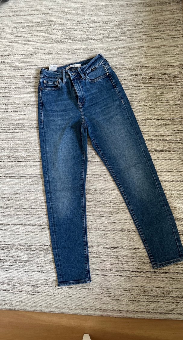 MAVİ Kadın Mavi Denim Mom Jean - Görsel 2