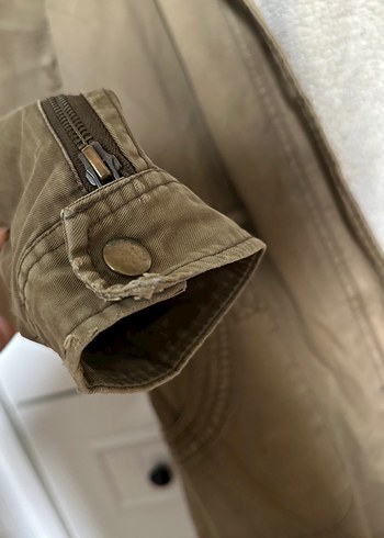 Haki Kadın Mont ve Trenç - Görsel 7