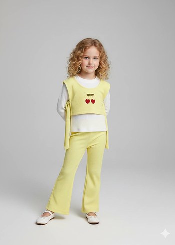 suveter 3lu kiz takin - Görsel 4