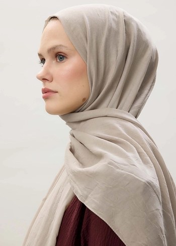 Fresh scarf Kum Beji rengi Bambu şal